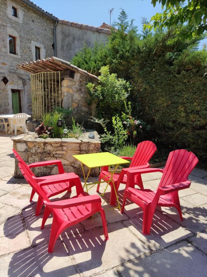 Ardeche Les Cigales, Studio Murier Piscine Partagee Grospierres Εξωτερικό φωτογραφία
