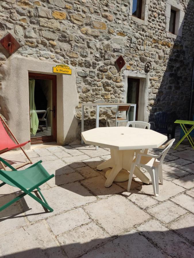 Ardeche Les Cigales, Studio Murier Piscine Partagee Grospierres Εξωτερικό φωτογραφία